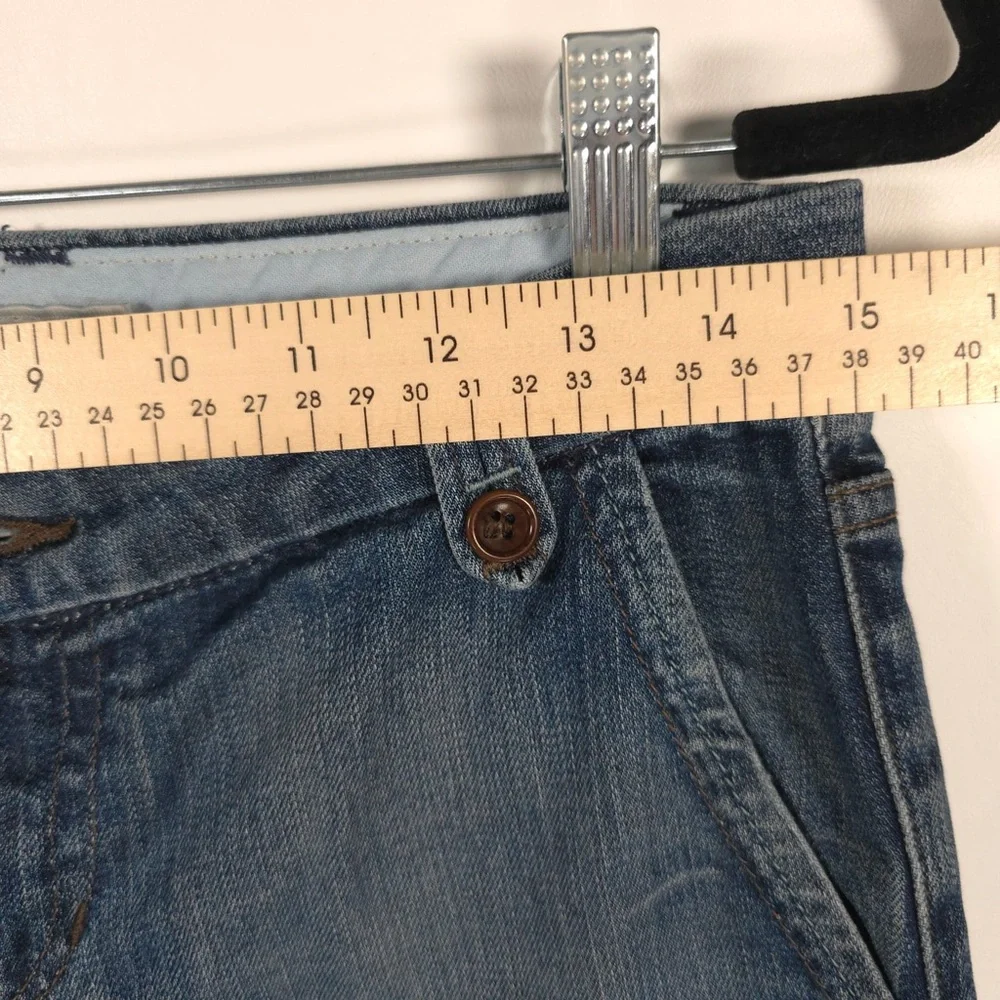 JOE’S Bermuda Denim Long Jean Shorts 49BY5169 Cut‎ J00784 Size W28